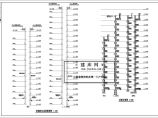 高层办公楼建筑采暖系统cad施工图（共12张图）图片1