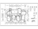 四层幼儿园建筑规划CAD布置图图片1