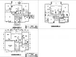 别墅燃气空调设计及管道cad施工图（共3张图）图片1