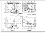 某地浴室电力电气设计CAD图图片1
