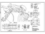 木栈道观景桥全套施工CAD布置图图片1