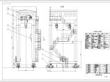 2x500kN尾水门机CAD结构图图片1