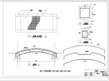 精美木拱桥设计CAD详图图片1