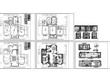 一套二室二厅小户型私人住宅室内装修设计cad施工图（标注详细）图片1