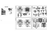 两层农村别墅建筑CAD设计施工图纸 建筑面积：394平方米图片1