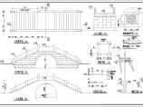 古代拱桥及旗杆施工CAD图图片1