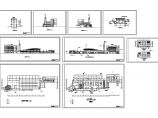 4层3200平米二级汽车站建筑设计图图片1