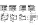 某市区经典别墅建筑CAD设计方案图图片1