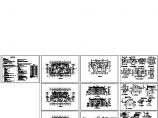 某联排别墅全套施工图（平立剖面、露台了栏杆等）图片1