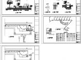 某跌水喷泉设计施工CAD详图图片1