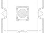 壁神构件雕花系列总建筑设计CAD详图图片1