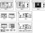北方四合院3号院建筑设计CAD施工图图片1
