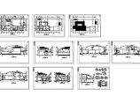 北方四合院4院落平立剖建筑设计CAD施工图图片1