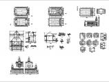 某欧式构造三层教堂建筑设计CAD施工图图片1