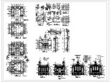 某二层教堂建筑设计CAD施工图纸图片1