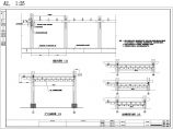 长廊立面及细部设计CAD图图片1