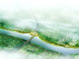 [宁波]防洪工程滨河景观规划设计方案图片1