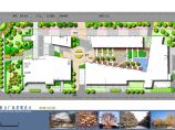 [上海]现代简约风格高校联合广场景观规划设计方案文本图片1
