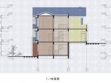 150平方米3层框架结构别墅设计cad图图片1