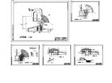 中央广场茶室建筑单体设计施工图（平面 剖面）图片1