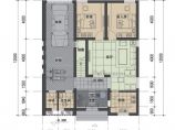 150平方米两层混合结构单家独院式别墅设计cad图图片1