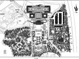 名寺园林规划总平面设计cad图，含设计说明图片1
