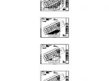 南昌凤凰城二期商业街F楼四层给排水施工cad图，共六张图片1