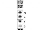 庄河市某三层中学教师公寓全套施工图（含建筑结构水电）图片1