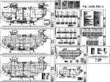 大型地下汽车库电气设计施工CAD图图片1