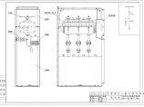 高压六氟化硫环网柜总装CAD图图片1