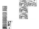 6547.43㎡四层框架综合教学楼给排水施工cad图，共十五张图片1