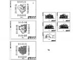 上海某二层住宅别墅建筑设计cad图纸，共8张图片1
