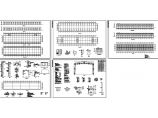 某印刷厂钢结构车间设计cad建施图（含设计说明，含结构设计）图片1