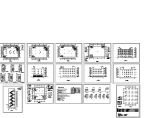 某带天车多层厂房设计cad全套建筑施工图（含设计说明）图片1