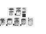 石家庄银座大厦商场整套空调设计cad施工方案图（含设计说明，含防排烟设计）图片1