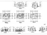 某地经典别墅建筑CAD设计施工图纸图片1