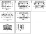 五层简单型办公楼建筑施工cad图，共七张图片1