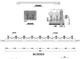 铸铁花围墙、情侣广场休闲座CAD建筑设计施工图图片1