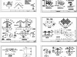 施工图、亭、桥、花架CAD详图图片1