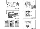 公司家属区供热站施工设计cad图，共四张图片1