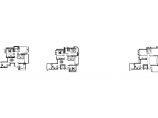 海顿公馆家居装修施工设计cad图，共三张图片1