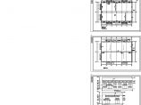 某878平方米框架结构轻钢屋面一层厂房设计cad建筑施工图（含设计说明）图片1