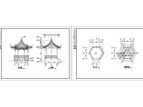 观景亭建筑图纸六角亭（长3.6米 宽3.12米）图片1
