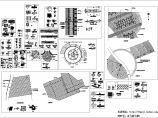 多种经典方案广场铺地园路铺装设计cad施工图（大院设计，25张图）图片1