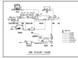 甘肃某1万吨污水处理厂工艺流程CAD图图片1