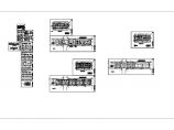某大型地下商场（33558.4平方米）强电系统设计cad施工图纸（含设计说明，含给排水设计，含暖通设计）图片1