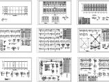 单层钢架结构厂房建筑结构施工图（ 60x18m）图片1