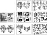 地中海风格别墅建筑施工CAD图纸，共18张图纸图片1