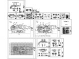 大唐芙蓉园外交文化区川上人家景观设计cad全套施工图（含设计说明，含建筑设计）图片1