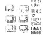 六层L型住宅三单元混合户型CAD施工图纸（长53.67米 宽36.72米 ）图片1